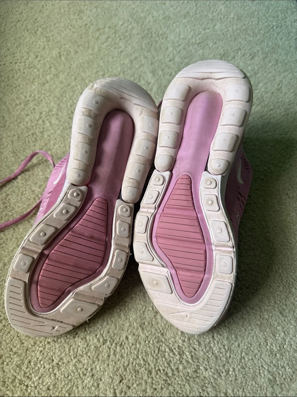 Nike Air270 kids Pink Athletic Sneakers